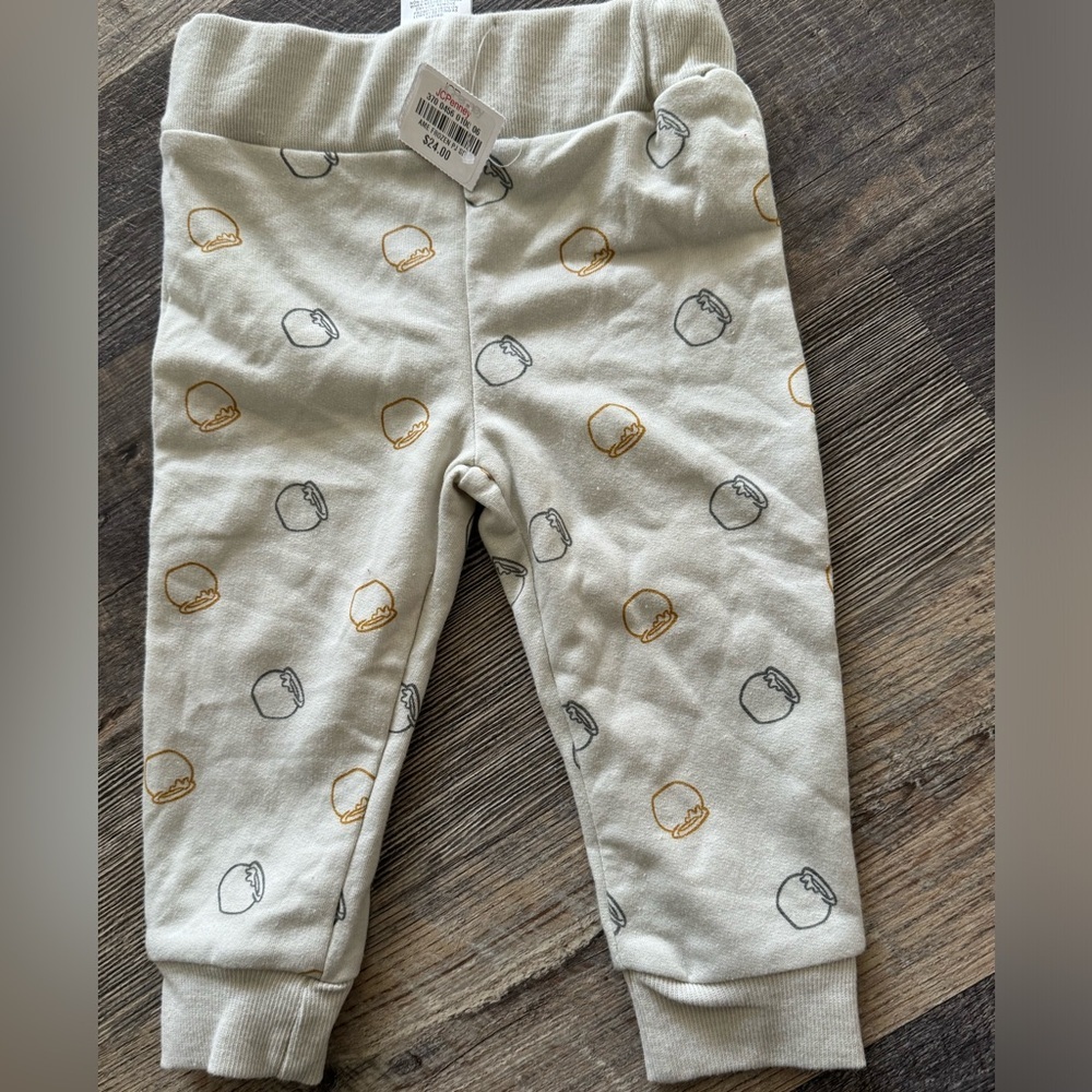 5 for $20 ✨NEW Disney Baby Winnie The Pooh Honey Pot Pants jogger‎ 12 Months